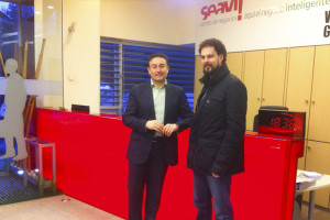 En la recepción de Seavi